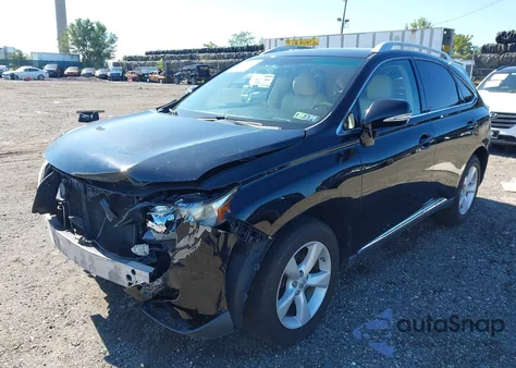 2012 Lexus Rx z USA, uszkodzony, nr VIN 2T2BK1BA6CC141840